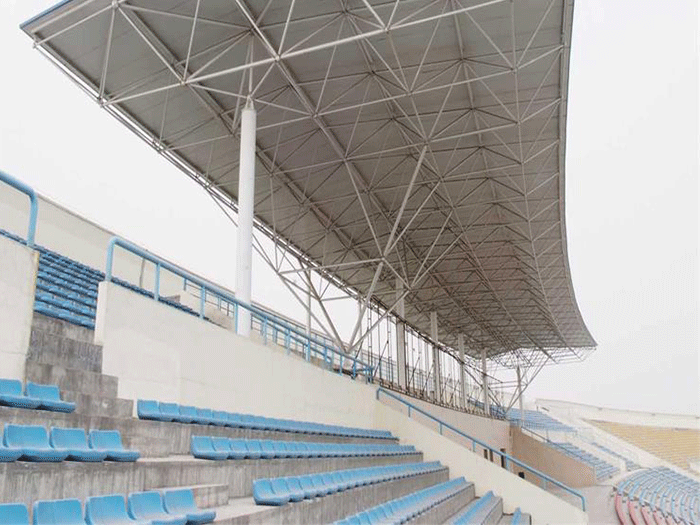 二连浩特国际会展中心网架